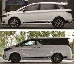 Car Sticker Decal Trim Waterproof Pair 270 x16cm Fit For Toyota Sienna 1998-2024