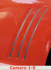 Chevy Camaro Gills Insert Vents 3M Slim Wide accent design Many Colors Chevrolet