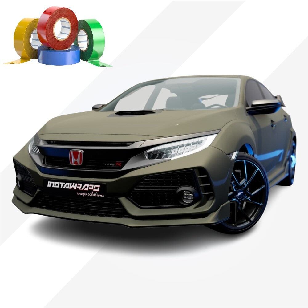 3M Chrome Delete / Custom Stripes | Matte Military Green | M26