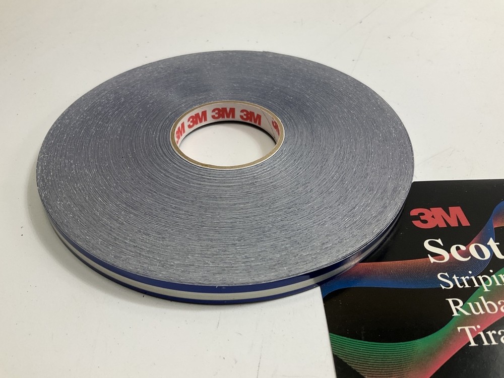 3M 72331 Double Stripe Pinstripe Striping Tape – Royal Blue 5/16 In X 150 Feet