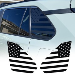 For Toyota Rav4 2019-2025 Rear Side Window American Flag Decal Left & Right Side