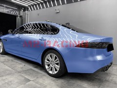 Premium Super Gloss Metallic Frosted Blue Vinyl Car Wrap Sticker Decal Sheet DIY