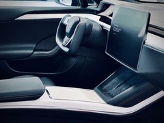 Interior Vinyl Wrap Kit | Plaid Style Black Carbon Fiber for Tesla Model S