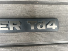 Land Rover Freelander TD4 Rear Tailgate Badge 480x42mm 24134