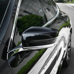5FTx50FT Double Layer PET Piano Black Vinyl Wrap US Stock Scratch Resistant