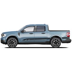 Triple side stripes graphics stickers decals compatible with Ford Maverick