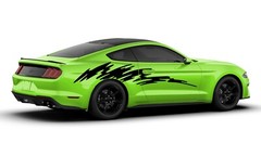 Sticker for Ford MUSTANG performance Flash graphics Vinyl Design Graphics Decal