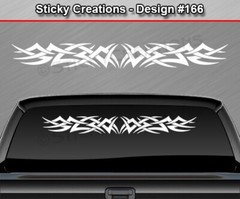 Design #166 TRIBAL THORNS Windshield Decal Window Sticker Vinyl Banner Car Truck