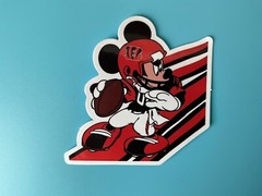 Motorcycle Sticker for Helmets or toolbox #4,425 NFL Cincinnati Bengals