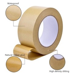 Self Adhesive Picture Frame Backing Tape,2” Wide x 55 Yd Rolls Kraft Brown