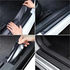 GRTHTATI 2IN X 30FT Gloss Black Vinyl Wrap for Chrome Delete Window Trim Car Doo
