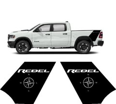 Bed Graphics. Compatible With DODGE RAM Rebel Compass .. Both Sides