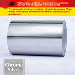 1-1/2″ Vinyl Pinstriping Pin Stripe Car Styling Tape Sticker 38mm CHROME SILVER