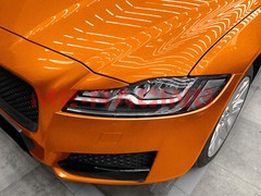 Gloss Glitter Orange Sparkle Metallic Car Vinyl Wrap Sticker Decal Sheet Film