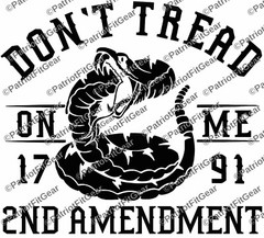 Dont Tread On Me,2nd Amendment,1791,Snake,Gadsden,Molon Labe,Sticker,Vinyl Decal