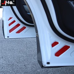Red Inner Door Panel Reflective Warning Sticker Set For Ford Explorer 2020-2026