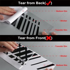 Off Road Pickup Side & Tail Vinyl Decal Graphics Decoration Stickers Car-Styling