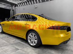 Gloss Diamond Glitter Yellow Sparkle Metallic Car Vinyl Wrap Decal Sticker Sheet