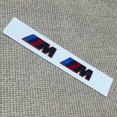 GLOSS BLACK Red for M328i + FENDER BADGE X2 CUSTOM REAR LETTERING 1 SERIES