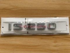 Chrome ABS IS250 Number Trunk Letters Badge Emblems Sticker For 08-20