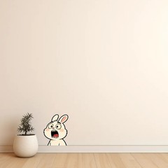 Surprised Animal Stickers Vinyl Waterproof Personalized for Window Laptop Wall