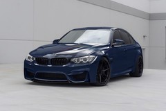 High Gloss Midnight Blue Car Vinyl Wrap Sticker Decal Sheet Film DIY Air Release
