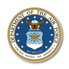 US Air Force DECAL WALL HIGH QUALITY STICKER 3M CAR TRUCK Window Laptop
