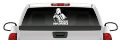 Trump 2024 Proud Deplorable MAGA Sticker Deplorable Middle Finger Vinyl Decal