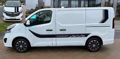 Fits Vivaro Graphics Mountain Edition Side Stripe Camper Decals Both