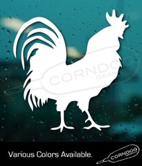 Rooster STICKER VINYL DECAL COUNTRY FARMING RANCHER LIVESTOCK 4H FFA GALLO