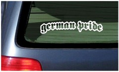 German Pride Sticker Vinyl Decal Car Window Fun Germany Deutschland Berlin