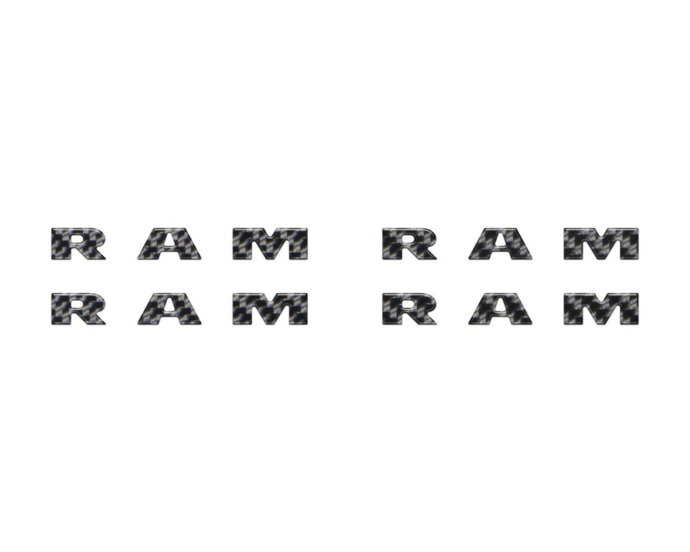 Base Model Running Board Emblem Inserts – fits 2025-26 Ram 1500/2500/3500 – OLP