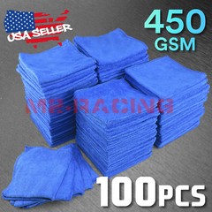 100x Microfiber Cleaning Cloth Towel Rag Car Polishing No Scratch Auto Detailing