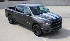 2020 Dodge Ram Hood Racing Stripes Tailgate RALLY Decals Vinyl Graphic 3M Kit