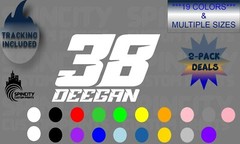 DEEGAN 38 Supercross Decal Motocross Graphic Dirt Bike Truck Bumper Sticker NEW