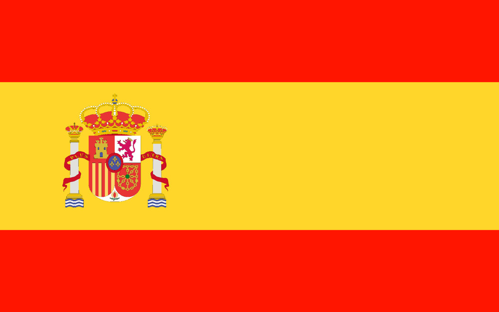 SPAIN COUNTRY FLAG, STICKER, DECAL, 5YR VINYL, STATE FLAG (FREE GIFT) ESPANA
