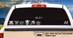 ONE PIECE LOGO Pack Japanese Anime Decal CUSTOM High Quality Logo Sticker cool