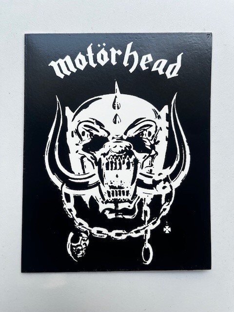 Motorhead Sticker Vinyl Decal Metal Rock 5″ X 4″ (440)