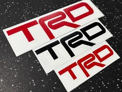 TRD Vinyl Decal fits Toyota Truck 4runner Tacoma Tundra Rav4 Window Sticker V2