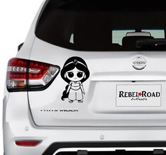 Jasmine Vinyl Decal