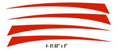 RV, Trailer Hauler, Camper, Motor-home Large Decals/Graphics Kits 28-k-1