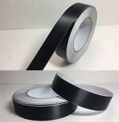 Black Car House Wall Metal PVC Brushed ALUMINUM Vinyl Wrap Sticker Tape Strips