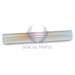 Craft Holographic Silver Rainbow Chrome Car Vinyl Wrap Sticker Decal Sheet