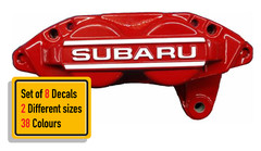 8 x Subie Hawkeyes WRX 2006-2007 (Different Style) Brake Caliper Decal