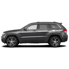 Upper door line stripe graphic sticker decal compatible with Jeep Grand Cherokee