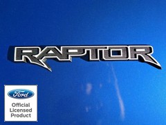 2021-23 Ford Raptor F-150 Tailgate Emblem Overlay Outlines Vinyl Decal F150