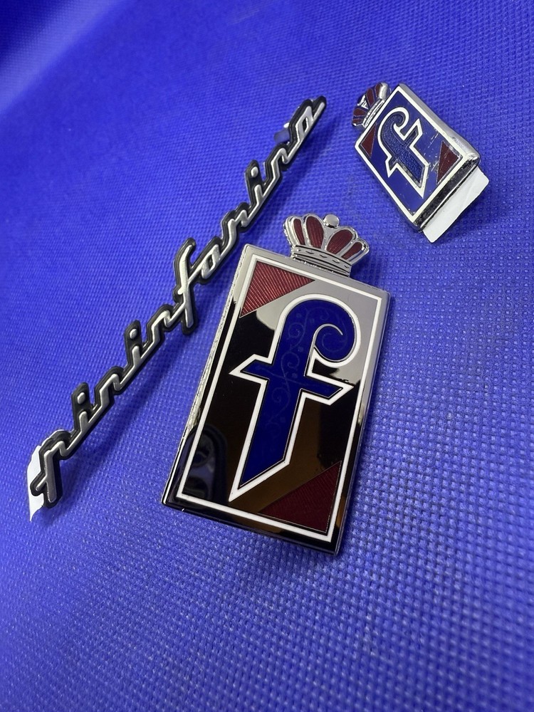 Logo Badge Emblem Monogram Pininfarina Peugeot 406 306 FIAT Original New