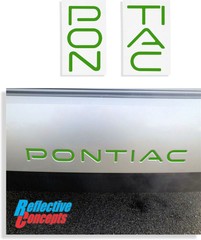 Rear Bumper Inlay Decals – 2004-2008 Pontiac Grand Prix