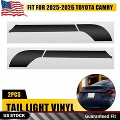 2X Rear Tail Light PreCut Vinyl Tint For 2025-2026 Toyota Camry Taillight Films