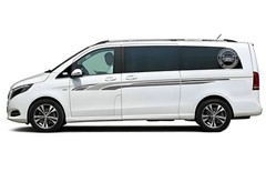 Graphics Waist Line Stripe Sticker For Mercedes-Benz VITO Car Side Door Decals